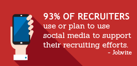 Recruiters plan to use social media