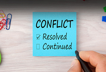 8 steps for conflict resolution